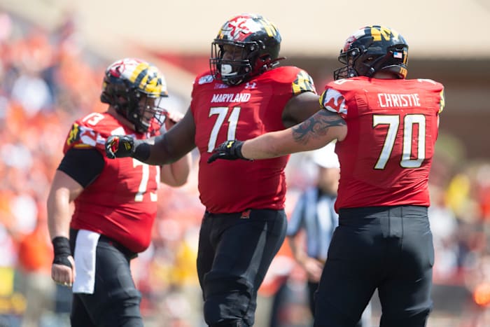 Maryland's Jaelyn Duncan can find himself in the round-one conversation with a strong 2021 campaign